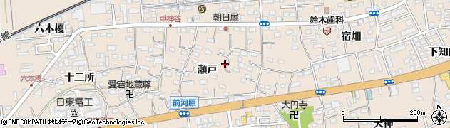 福島県いわき市平中神谷（瀬戸）周辺の地図