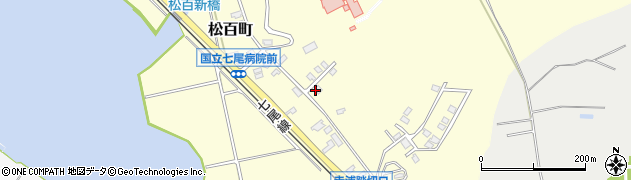 石川県七尾市松百町（ハ）周辺の地図