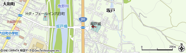 旬彩の庄　坂戸城周辺の地図