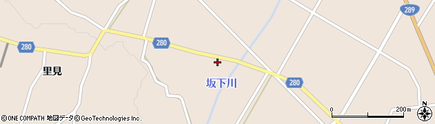 福島県白河市表郷番沢（久ノ内）周辺の地図