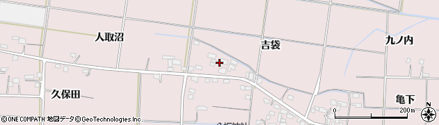 福島県いわき市平下神谷（吉袋）周辺の地図