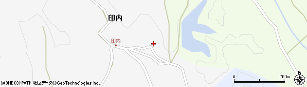石川県志賀町（羽咋郡）印内（ホ）周辺の地図