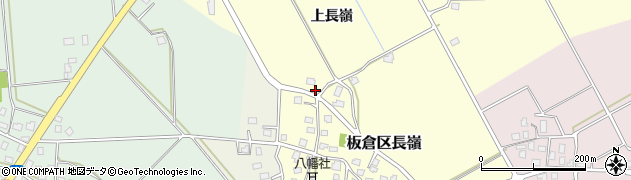 新潟県上越市板倉区長嶺（上長嶺）周辺の地図