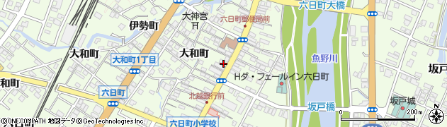 株式会社信友社　六日町営業所周辺の地図