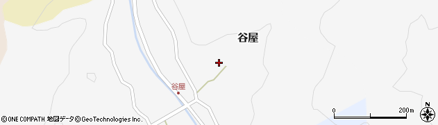 石川県志賀町（羽咋郡）谷屋（ワ）周辺の地図