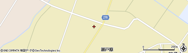 福島県白河市表郷金山（白旗）周辺の地図