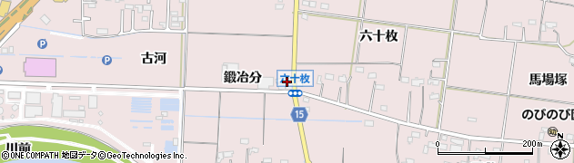 福島県いわき市平下神谷（二合地）周辺の地図