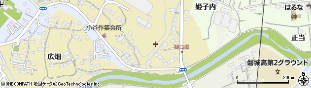 福島県いわき市好間町小谷作（樋口）周辺の地図