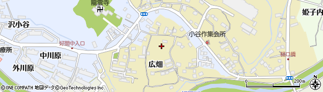 福島県いわき市好間町小谷作（広畑）周辺の地図