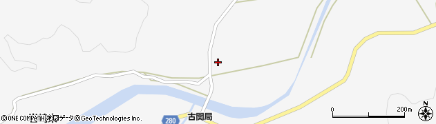 福島県白河市表郷中野（柳橋前）周辺の地図