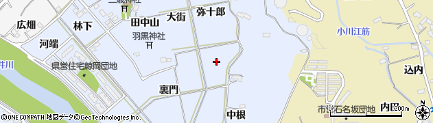 福島県いわき市平鯨岡（弥十郎）周辺の地図