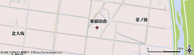 福島県いわき市平下神谷（東根田倉）周辺の地図