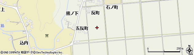 福島県いわき市平上神谷（反町）周辺の地図