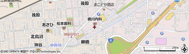 福島県いわき市平下神谷（立田帯）周辺の地図