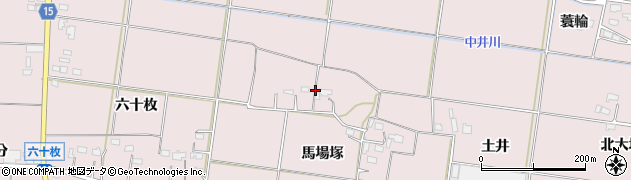 福島県いわき市平下神谷（馬場塚）周辺の地図
