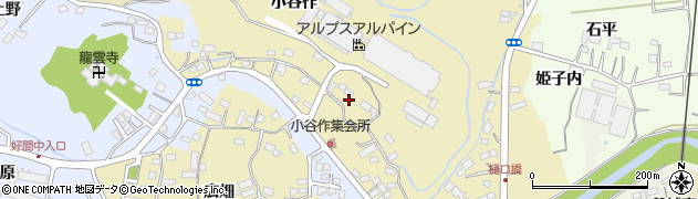 福島県いわき市好間町小谷作（作畑）周辺の地図