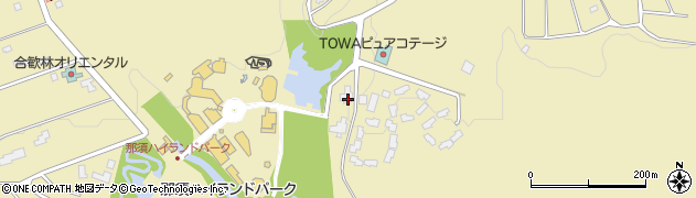 山根海運那須山荘周辺の地図