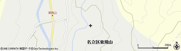 新潟県上越市名立区東飛山周辺の地図
