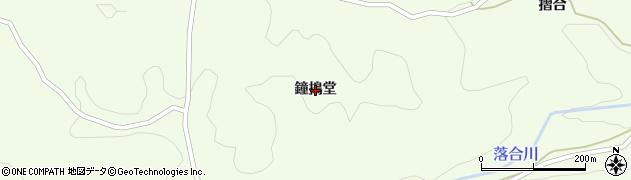 福島県鮫川村（東白川郡）西山（鐘搗堂）周辺の地図