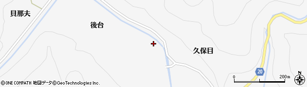 福島県いわき市遠野町入遠野（中上）周辺の地図