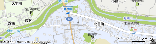 福島県いわき市平（北目町）周辺の地図