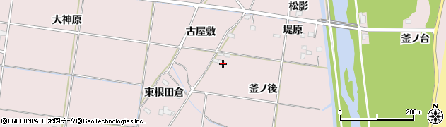 福島県いわき市平下神谷釜ノ後周辺の地図