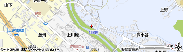 福島県いわき市好間町北好間（独古内）周辺の地図