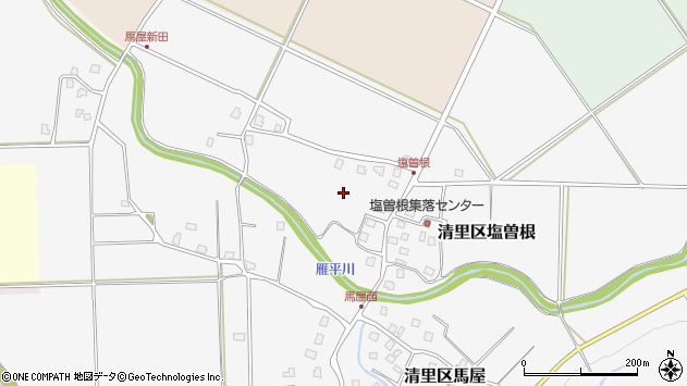 〒943-0511 新潟県上越市清里区塩曽根の地図