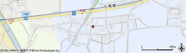 石川県七尾市舟尾町（リ）周辺の地図