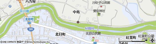 福島県いわき市好間町川中子（中島）周辺の地図