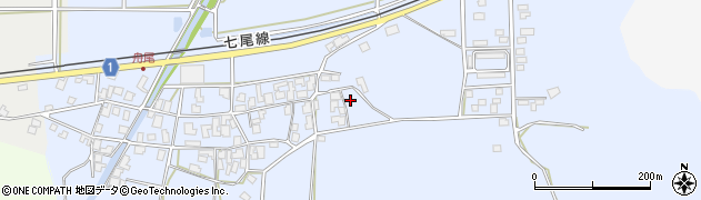 石川県七尾市舟尾町ワ周辺の地図