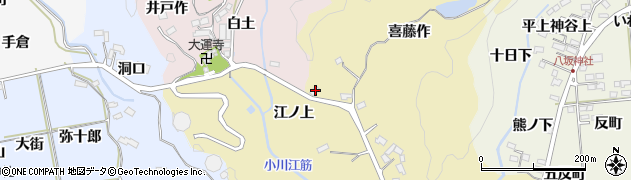 福島県いわき市平鎌田江ノ上36周辺の地図