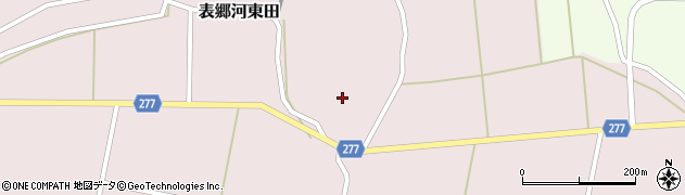福島県白河市表郷河東田（屋敷）周辺の地図