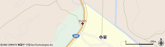 松木周辺の地図