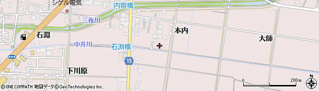 福島県いわき市平下神谷本内46周辺の地図