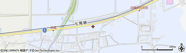 石川県七尾市舟尾町（ナ）周辺の地図
