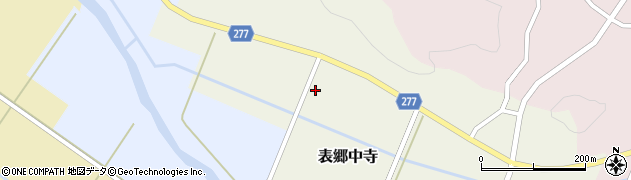 福島県白河市表郷中寺川田3周辺の地図