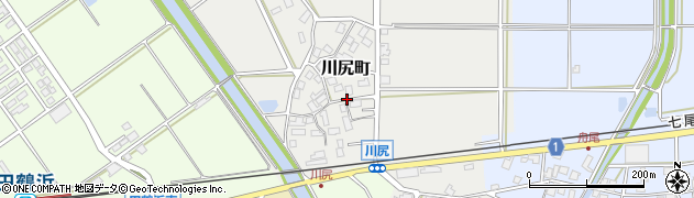 石川県七尾市川尻町周辺の地図