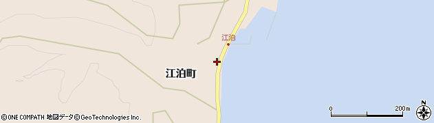 石川県七尾市江泊町（ナ）周辺の地図