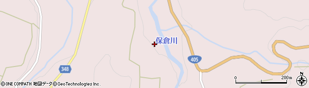 保倉川周辺の地図