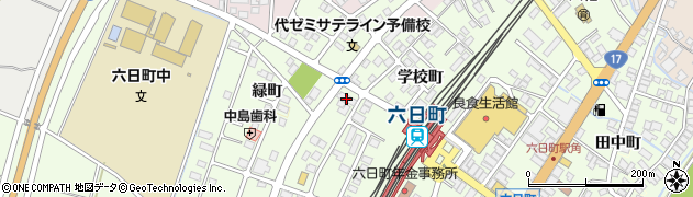 マルコ株式会社　六日町店周辺の地図