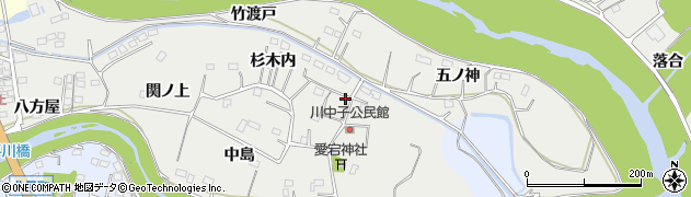 福島県いわき市好間町川中子（愛宕後）周辺の地図