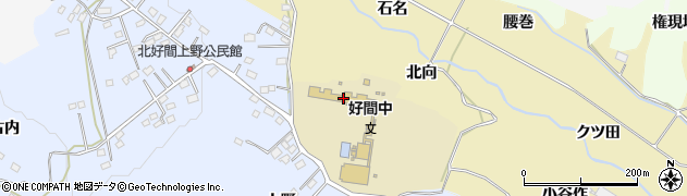 福島県いわき市好間町小谷作（竹ノ内）周辺の地図