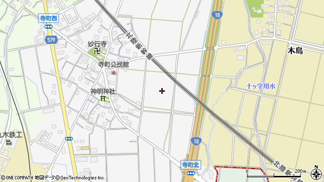 〒943-0859 新潟県上越市寺町（番地）の地図