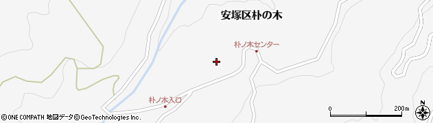 新潟県上越市安塚区朴の木988周辺の地図