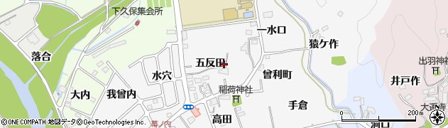 福島県いわき市平幕ノ内周辺の地図