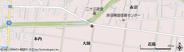 福島県いわき市平下神谷（大師）周辺の地図