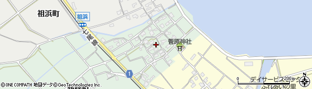 石川県七尾市新保町ソ周辺の地図