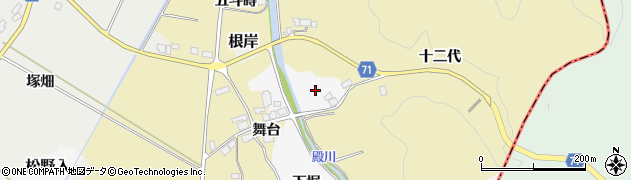 福島県浅川町（石川郡）松野入（下堀）周辺の地図