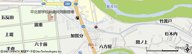 福島県いわき市好間町川中子（古川）周辺の地図